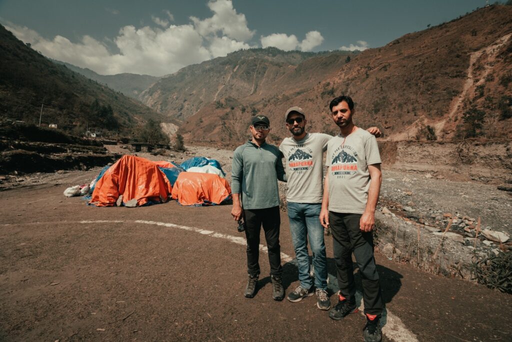 Pakistan’s First Expedition To Annapurna 3 During expedition at Annapurna mountain