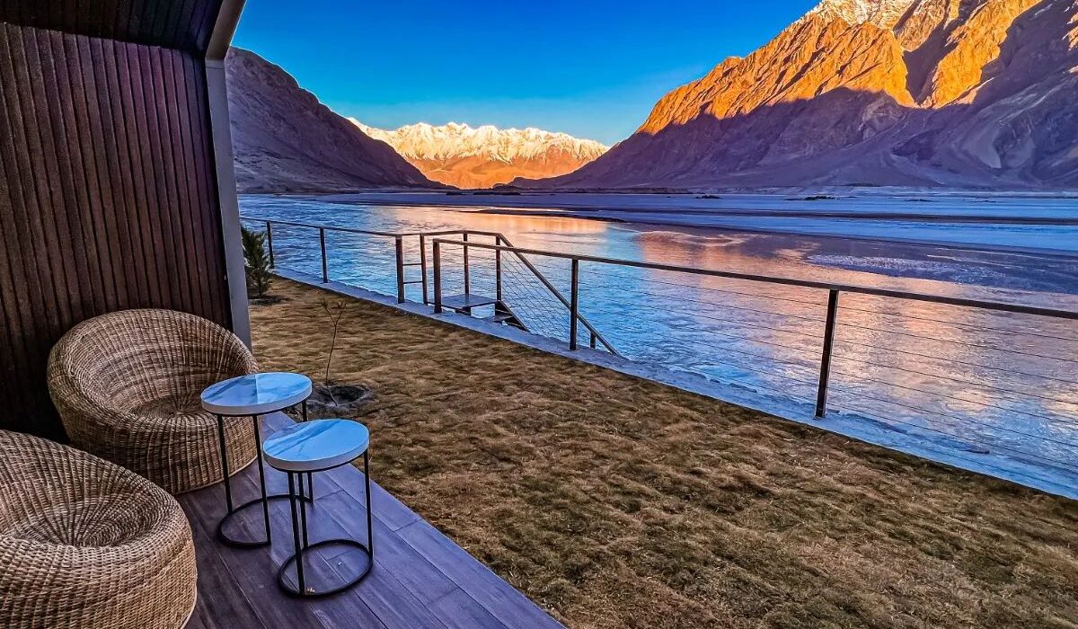 early morning at Khoj Resorts early morning at Khoj Resorts