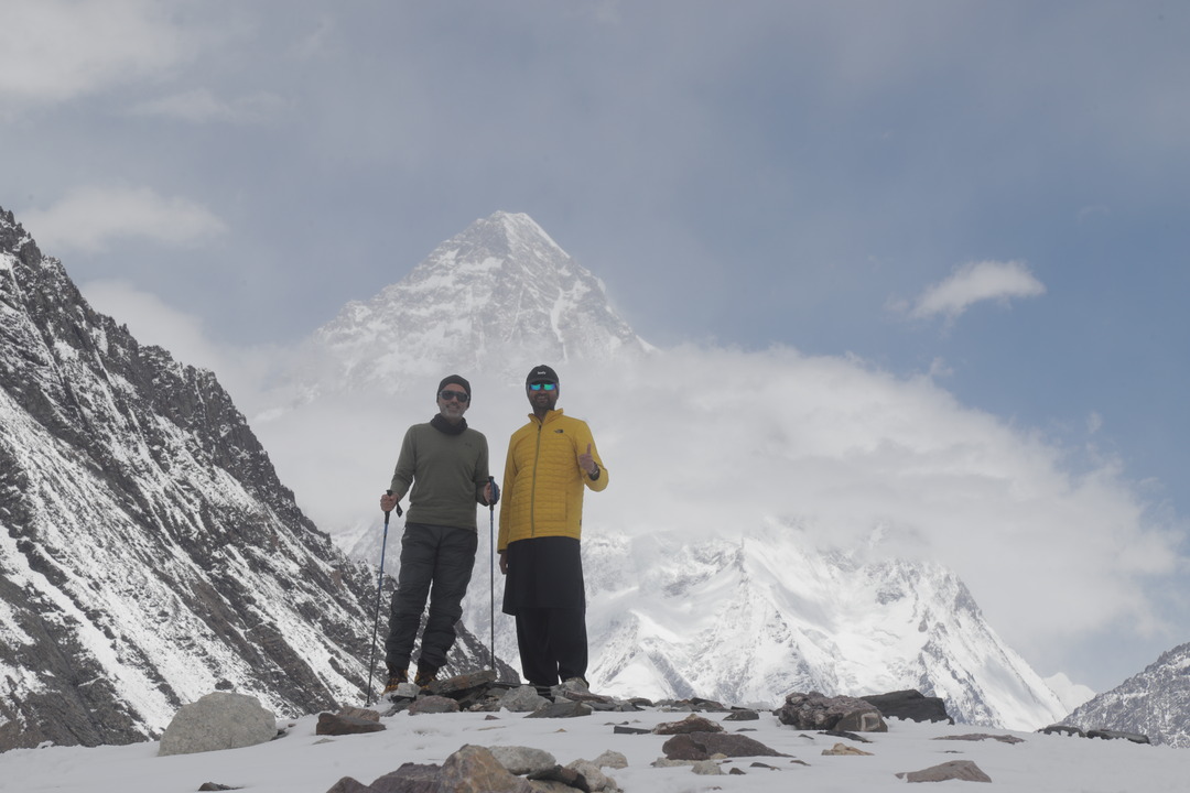 Tale of K2 Basecamp Trek 2023 15 K2 8126 Meters as seen from Concordia