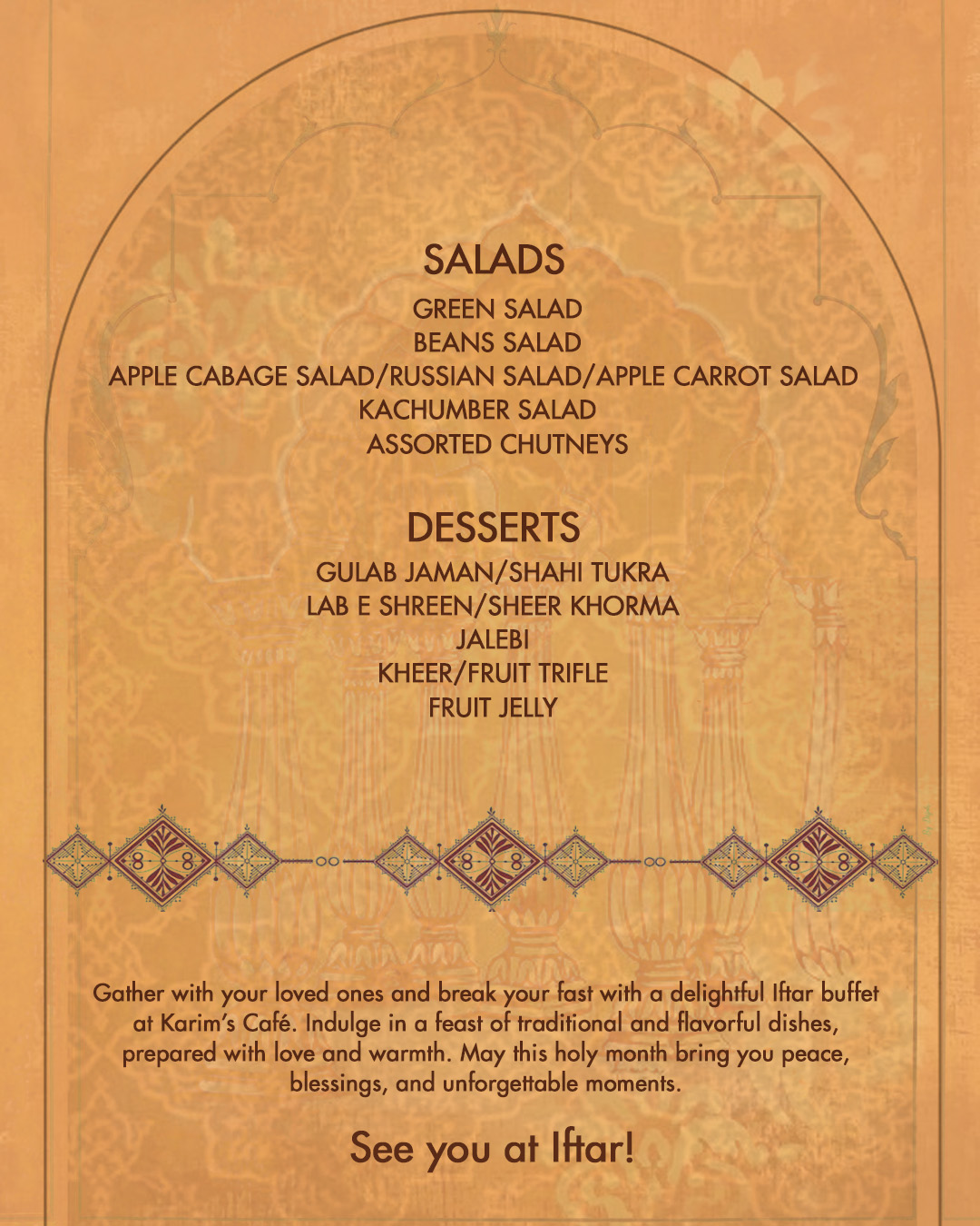 sehri and iftar buffet in Islamabad : Karim's Cafe karims cafe iftar sehri and iftar buffet in Islamabad : Karim's Cafe