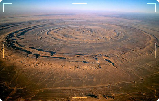 15 Most Mysterious Places In The World 10 Richat structure in Mauritania