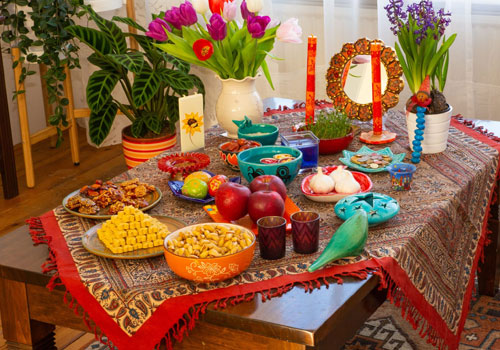 Nowruz Celebrations; Things You Need To Know About Nowruz Pakistan 2 Nowruz Celebrations; Things You Need To Know About Nowruz Pakistan: Nowruz Table for a family gathering