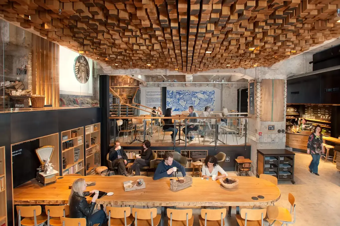 25 Strange Starbucks Stores Around the World 6 Weirdest Starbucks Stores In The World: Inside the Bank Vault