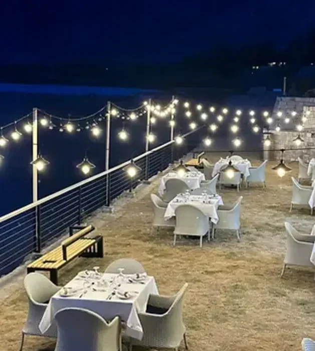 Best Honeymoon Places in Pakistan: Khoj Resort Katpana Desert Skardu: resort at night Best hotels in Skardu; Honeymoon Places in Pakistan: Khoj Resort Katpana Desert Skardu